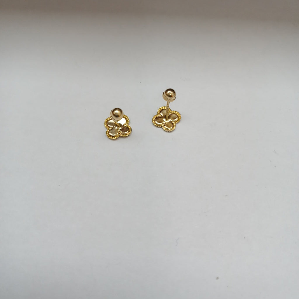 BROQUELES ORO 14K 1 (NUEVO)