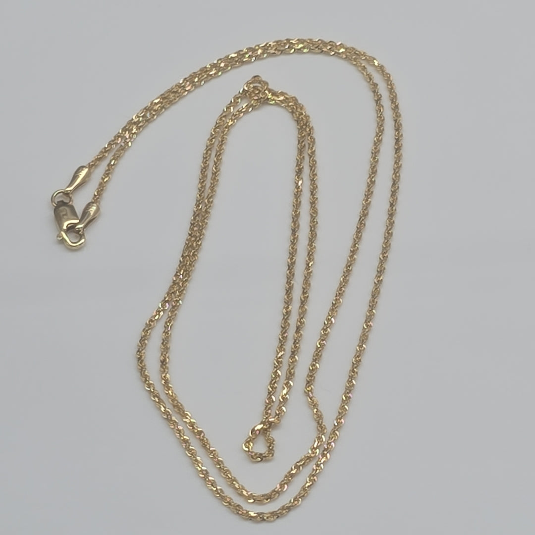 CADENAS TORSAL ORO 14K 3.8 (NUEVO)