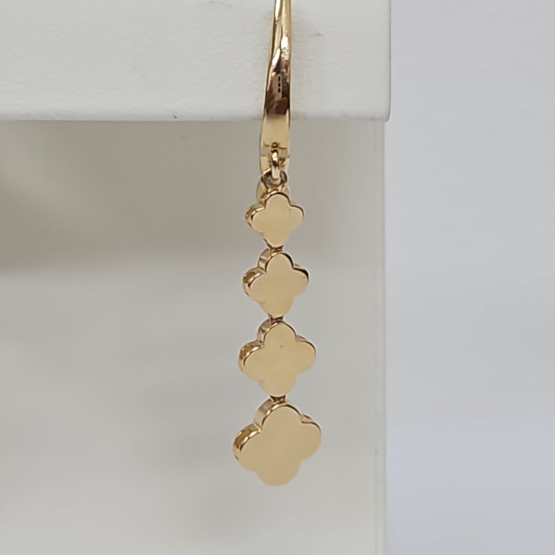 BROQUELES ORO 14K 4.1 (NUEVO)