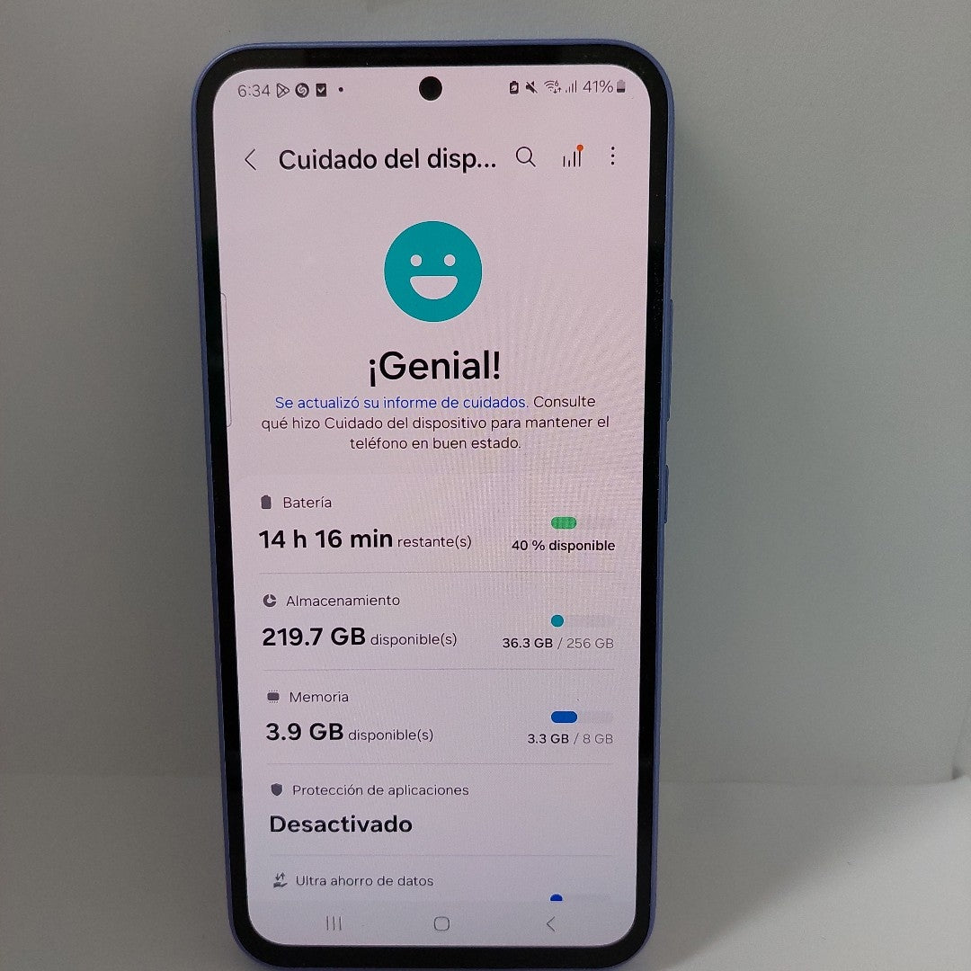 CELULAR SAMSUNG GALAXY A54 5G SM-A546E 256 GB 8 GB RAM (SEMINUEVO)