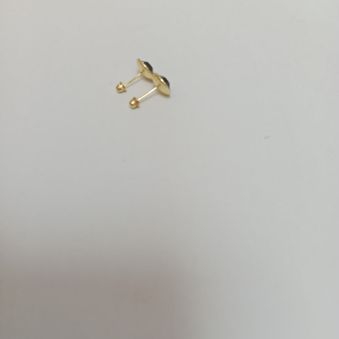 BROQUELES ORO 10K 1 (NUEVO)