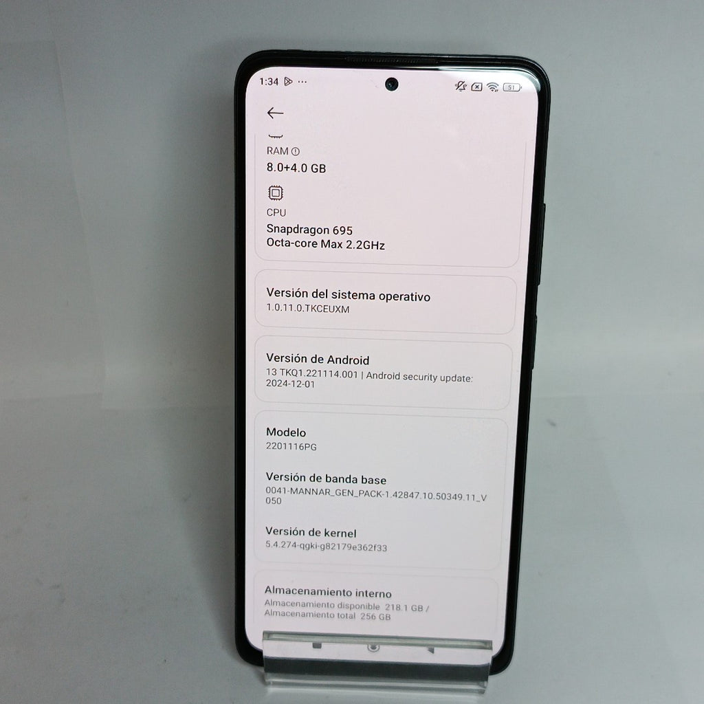CELULAR XIAOMI POCO X4 PRO 5G 2201116PG (2022) 256 GB 8 GB RAM (SEMINUEVO)