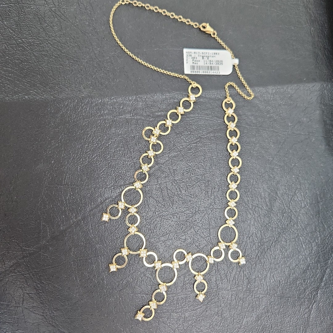 GARGANTILLAS ORO 14K 10 (NUEVO)