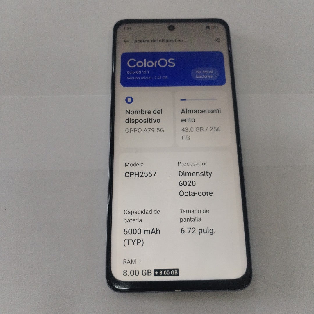 CELULAR OPPO  A79 CPH2557 (2023) 256 GB 8 GB RAM (SEMINUEVO)