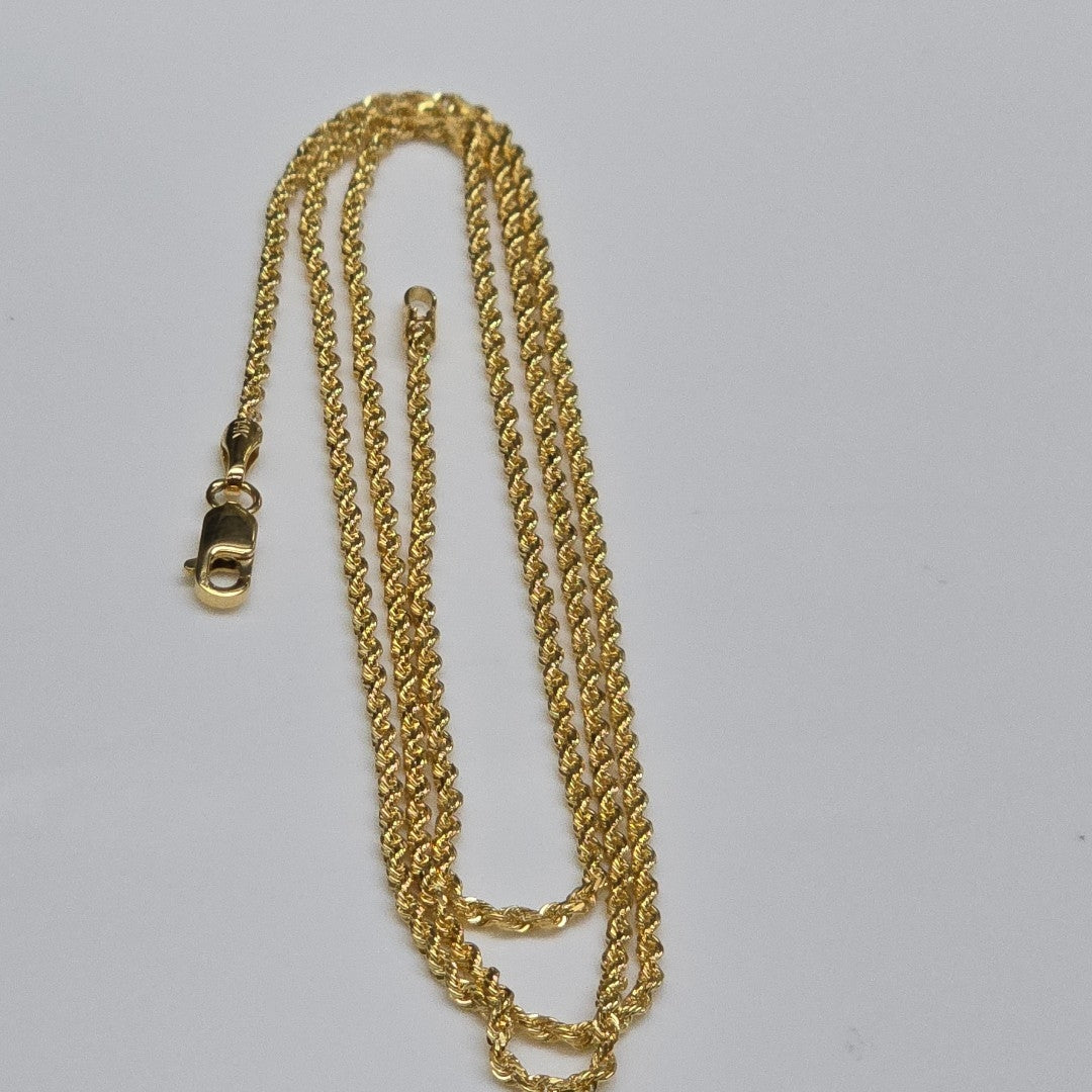 CADENAS TORSAL ORO 14K 4.6 (NUEVO)