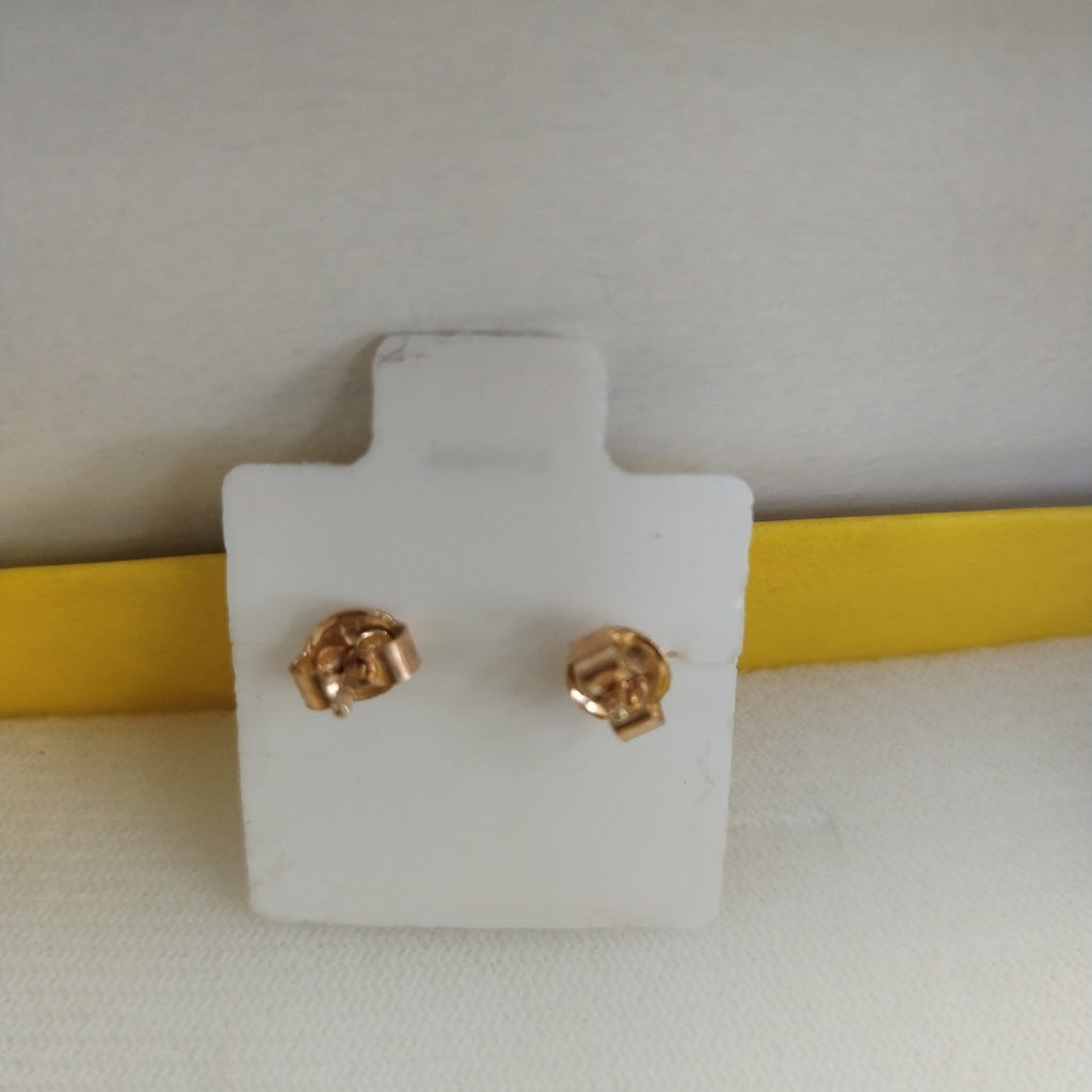 BROQUELES ORO 14K 2.1 (NUEVO)