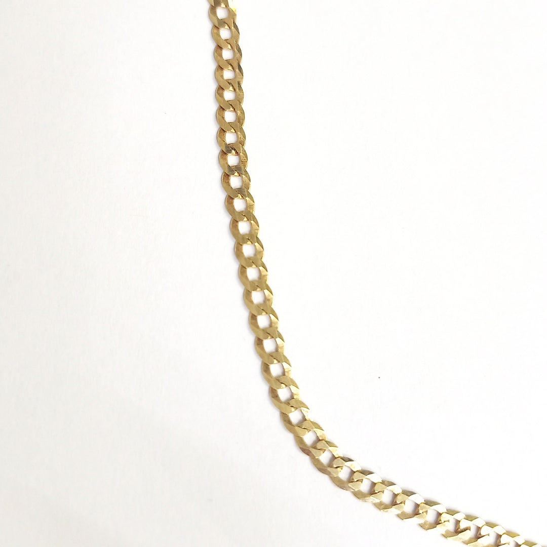 CADENAS BARBADA AMARILLA ORO 14K 7.2 (NUEVO)