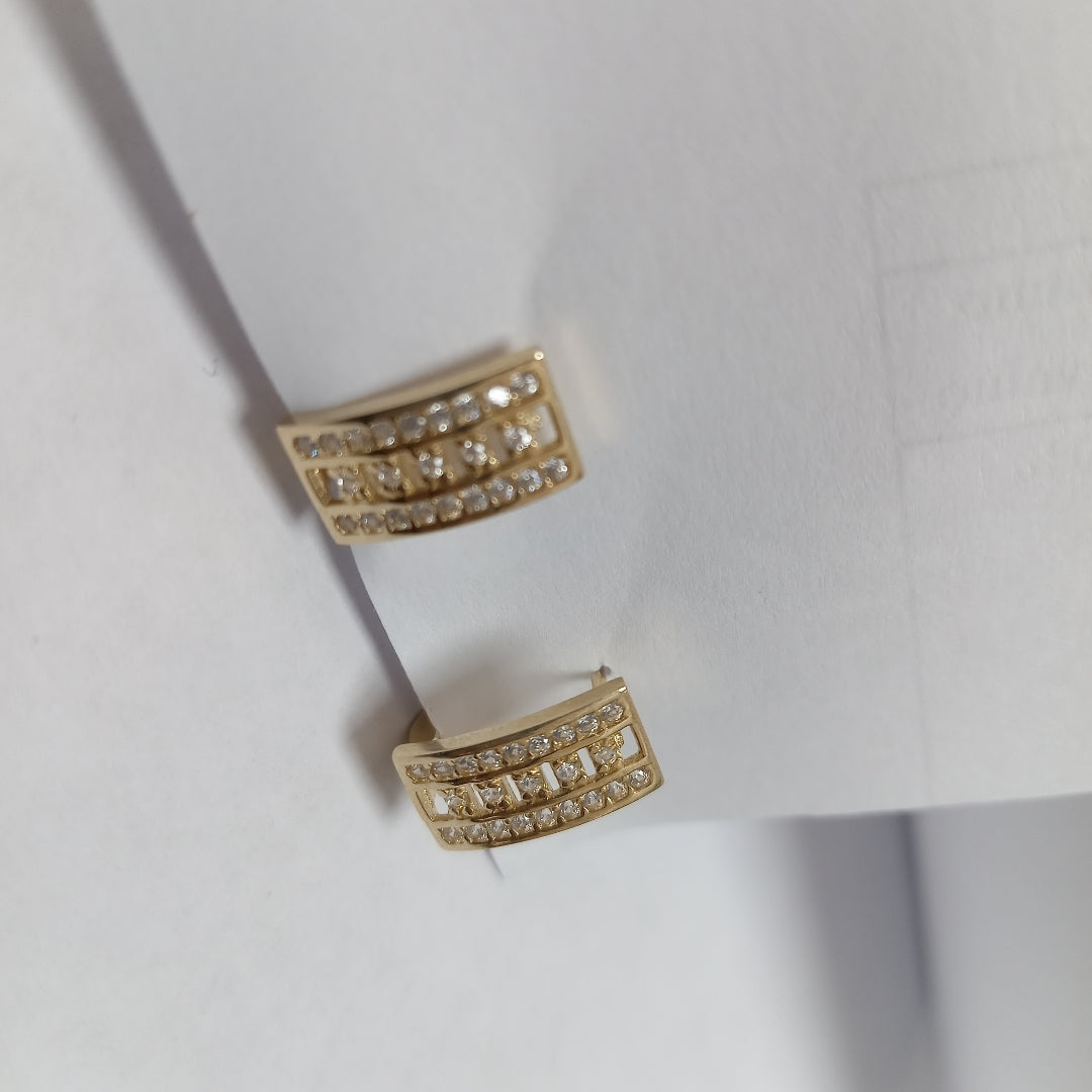 BROQUELES ORO 14K 2.2 (NUEVO)