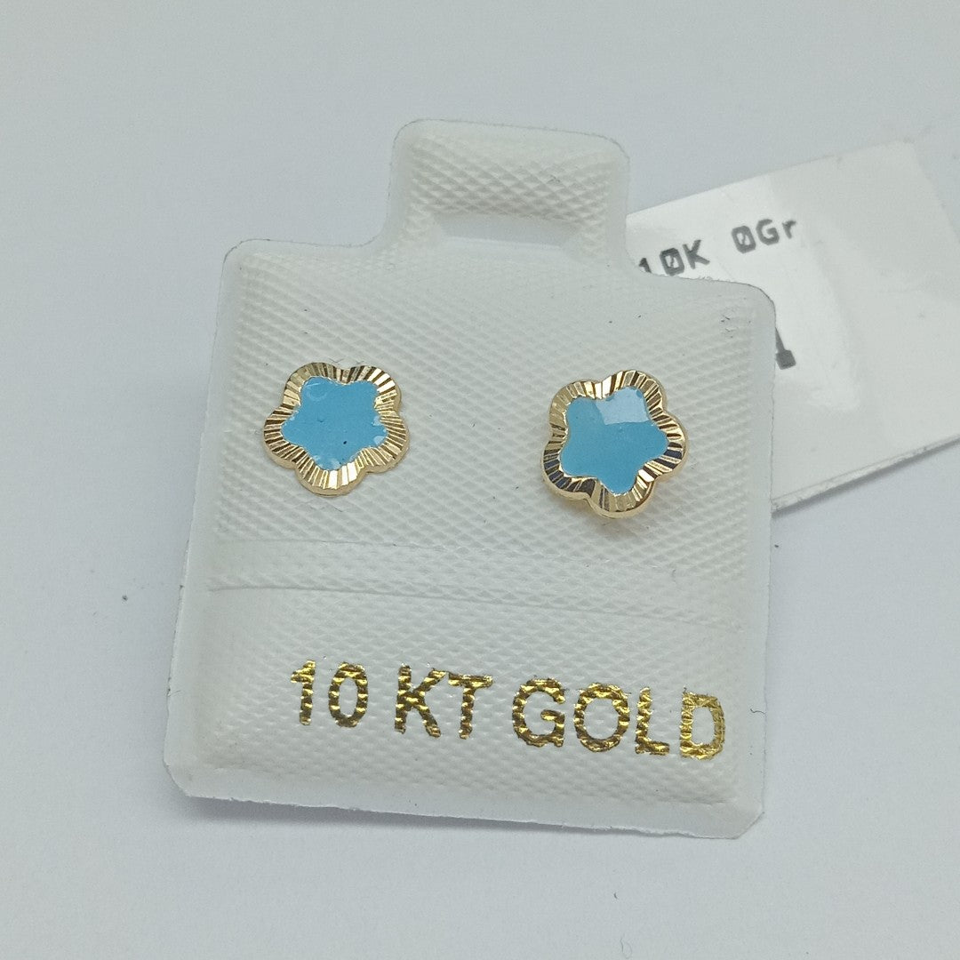 BROQUELES ORO 10K 1 (NUEVO)