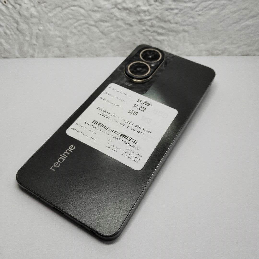 CELULAR REALME C67 RMX3890 (2023) 256 GB 8 GB RAM