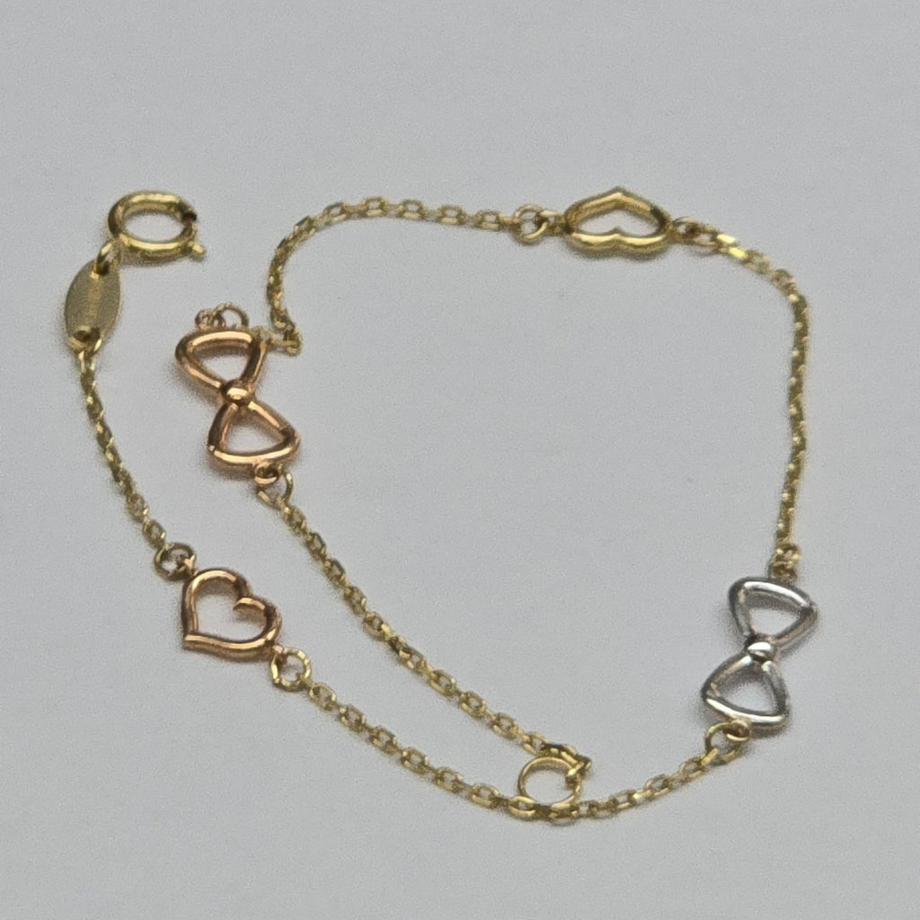 PULSERAS DAMA ORO 14K 1.3 (NUEVO)