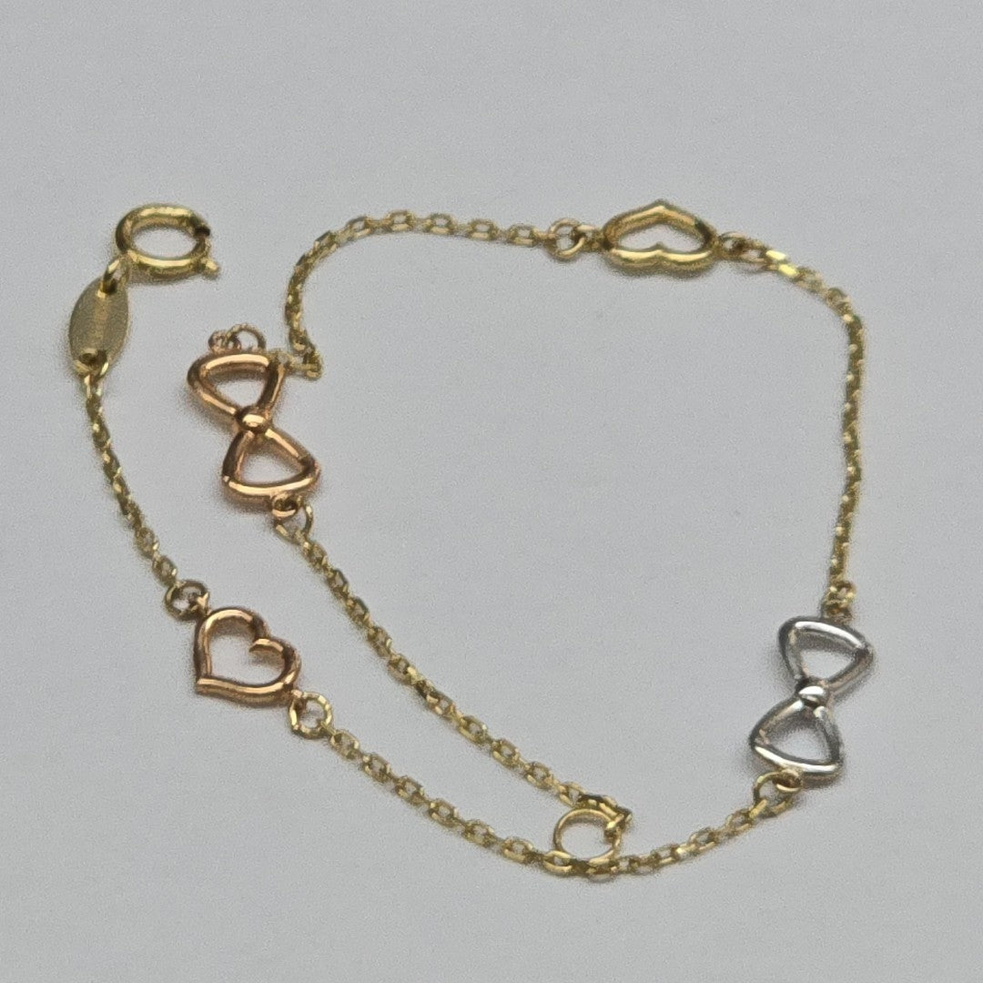 PULSERAS DAMA ORO 14K 1.3 (NUEVO)