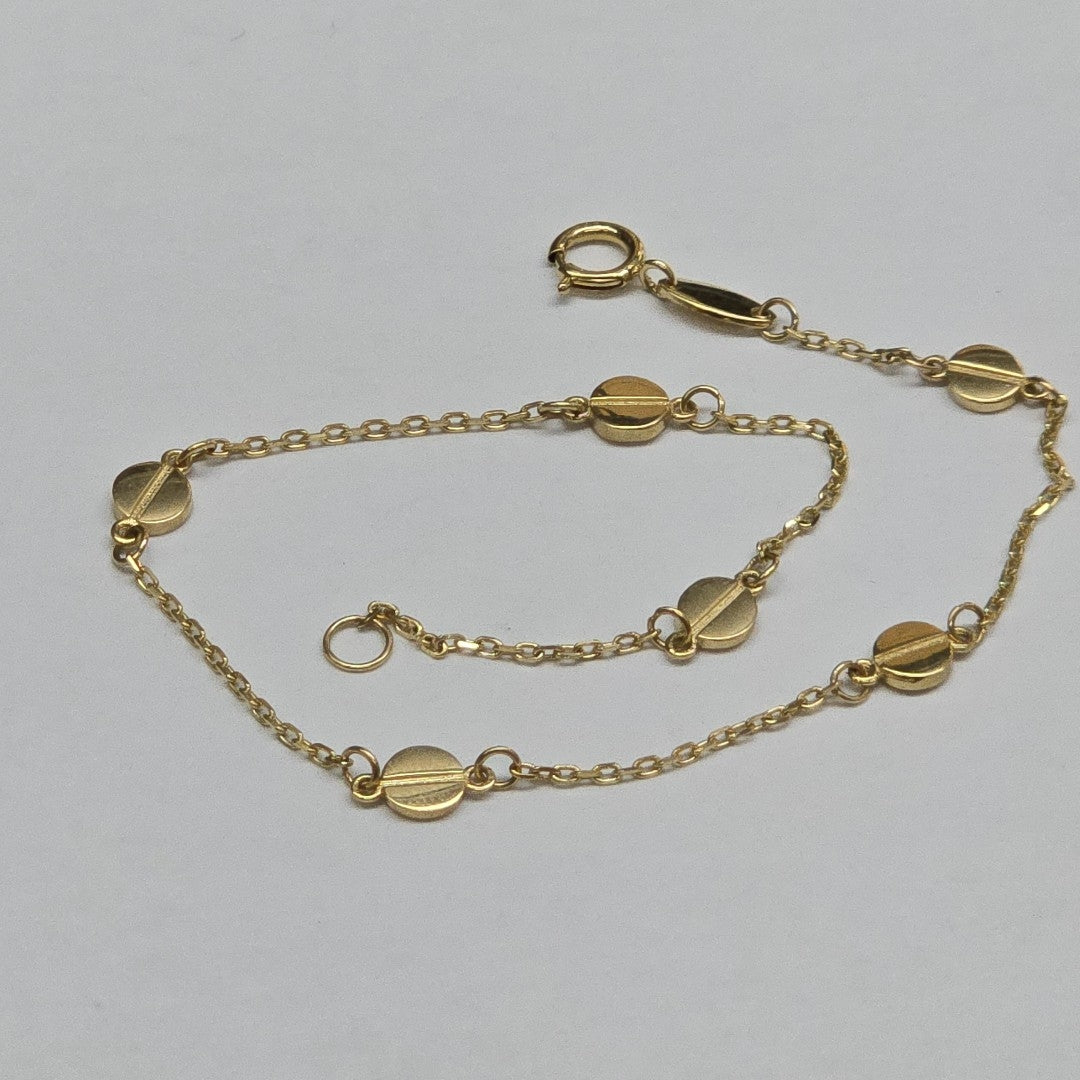 PULSERAS DAMA ORO 14K 1.6 (NUEVO)