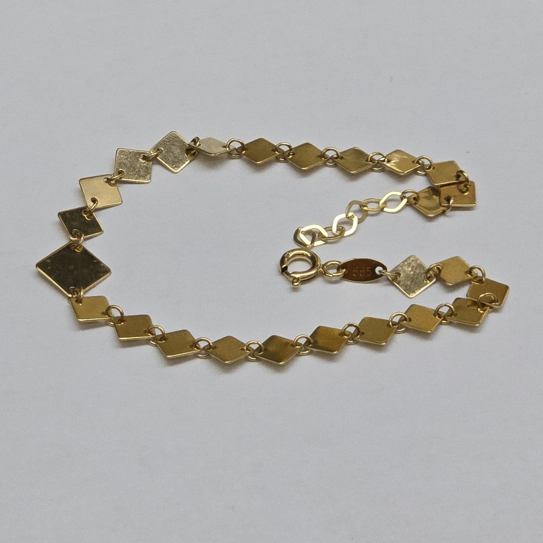 PULSERAS DAMA ORO 14K 2.4 (NUEVO)