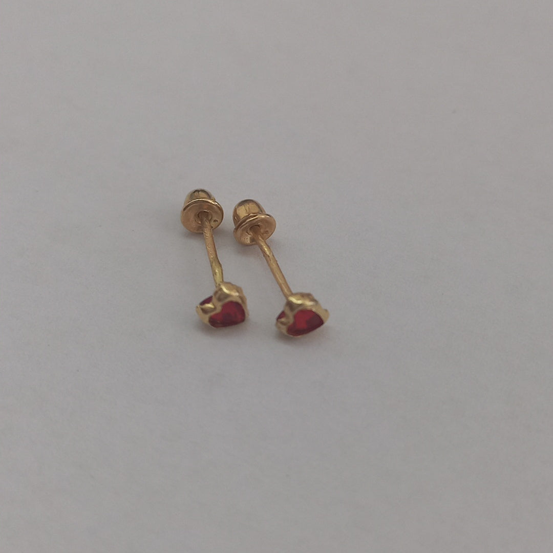 BROQUELES ORO 14K 1 (NUEVO)