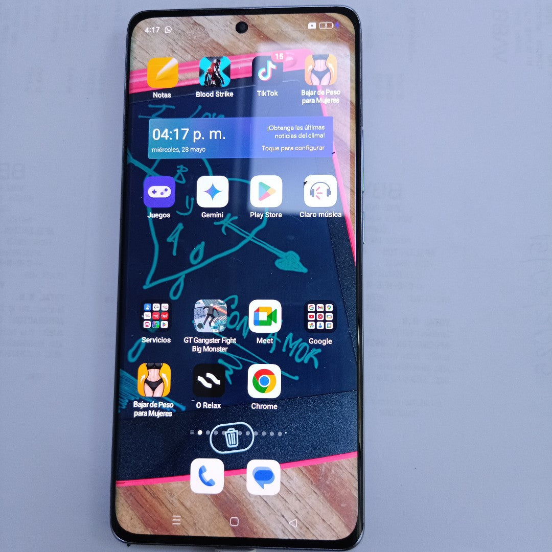 CELULAR OPPO  RENO10 5G CPH2531 (2023) 256 GB 8 GB RAM (SEMINUEVO)