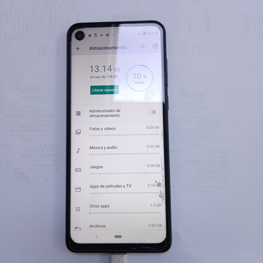 CELULAR MOTOROLA MOTO ONE VISION XT1970-2 128 GB (SEMINUEVO)