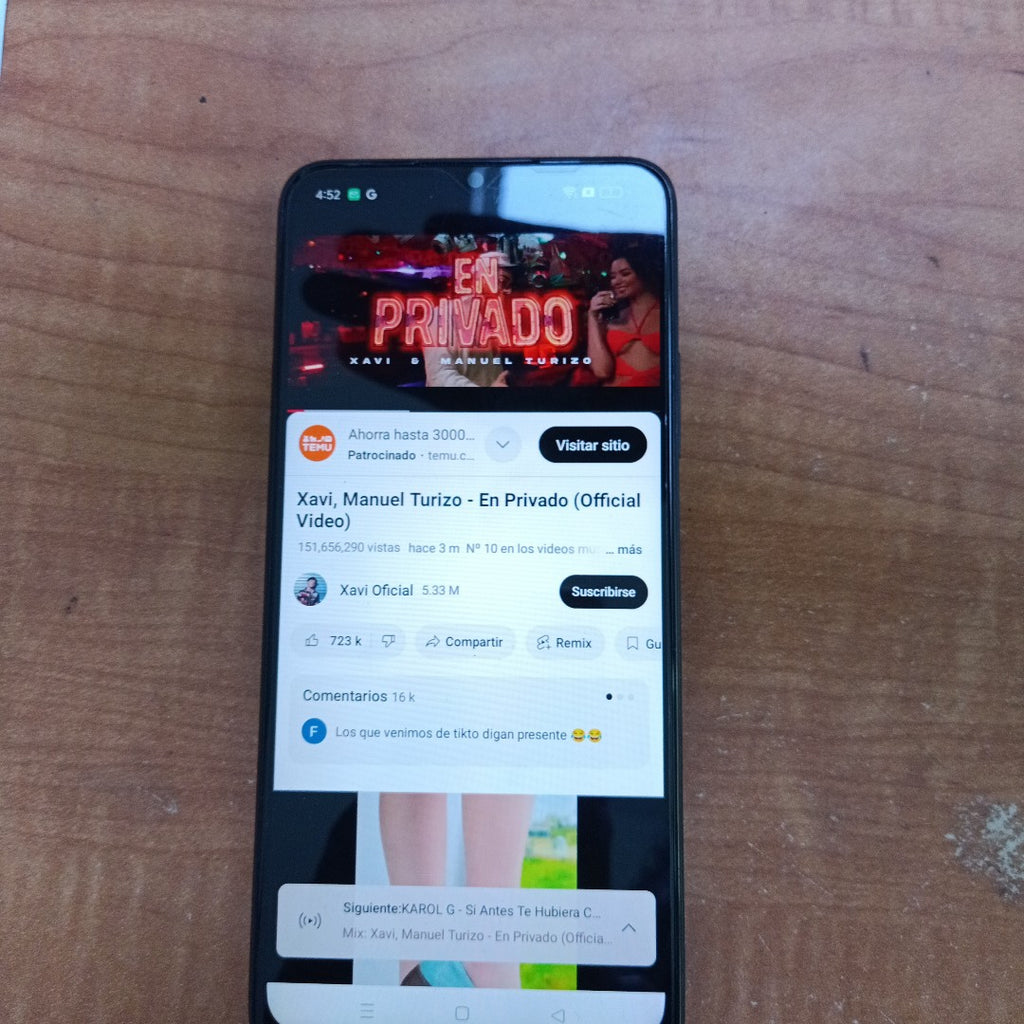 CELULAR OPPO  A38 CPH2579 (2023) 128 GB 4 GB RAM (SEMINUEVO)