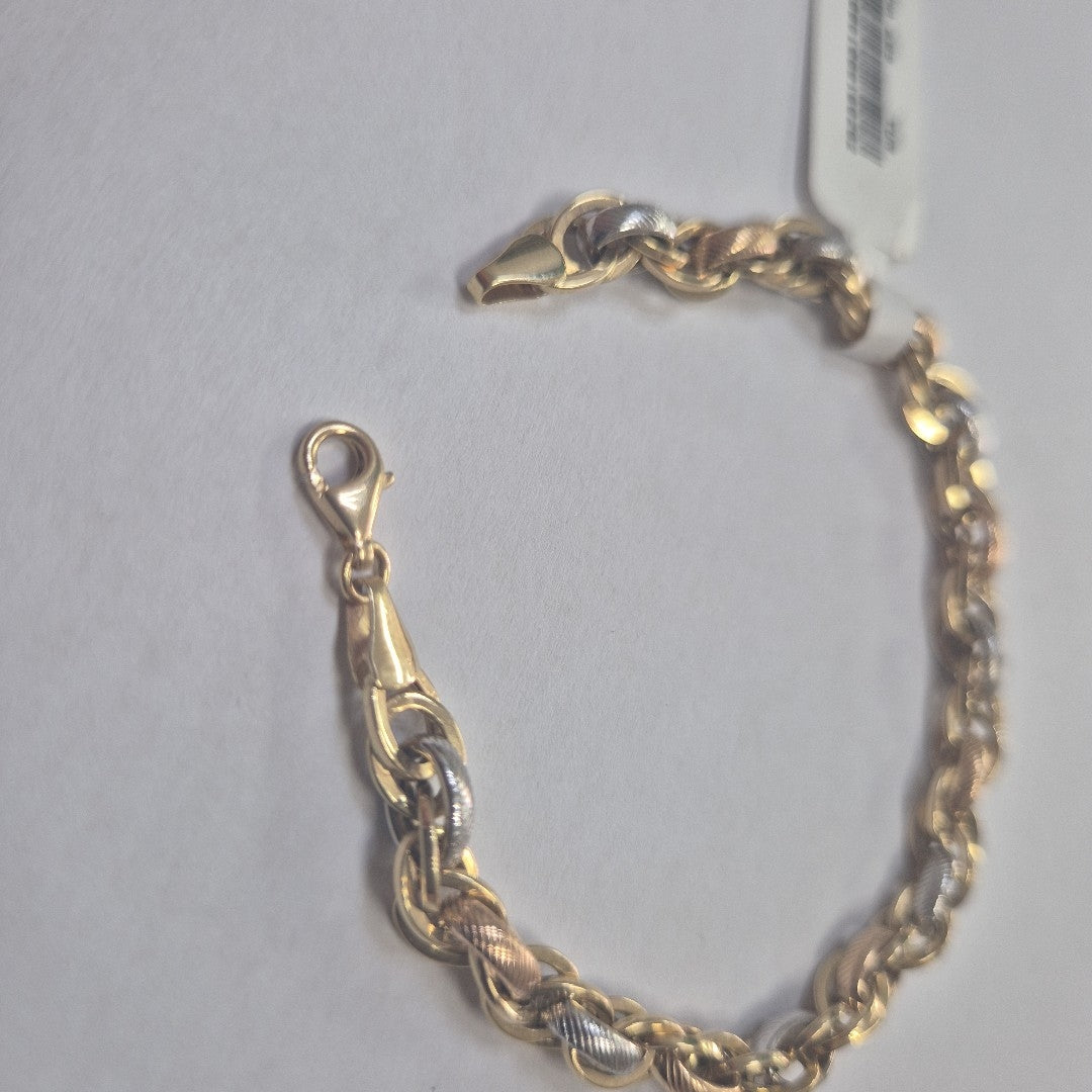PULSERAS DAMA ORO 14K 8.8 (NUEVO)