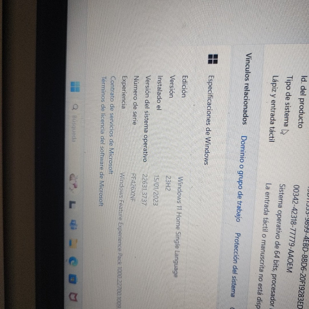 LAPTOP LENOVO IDEAPAD 3 15ALC6 (2023) 512 GB SSD 16 GB RAM (SEMINUEVO)
