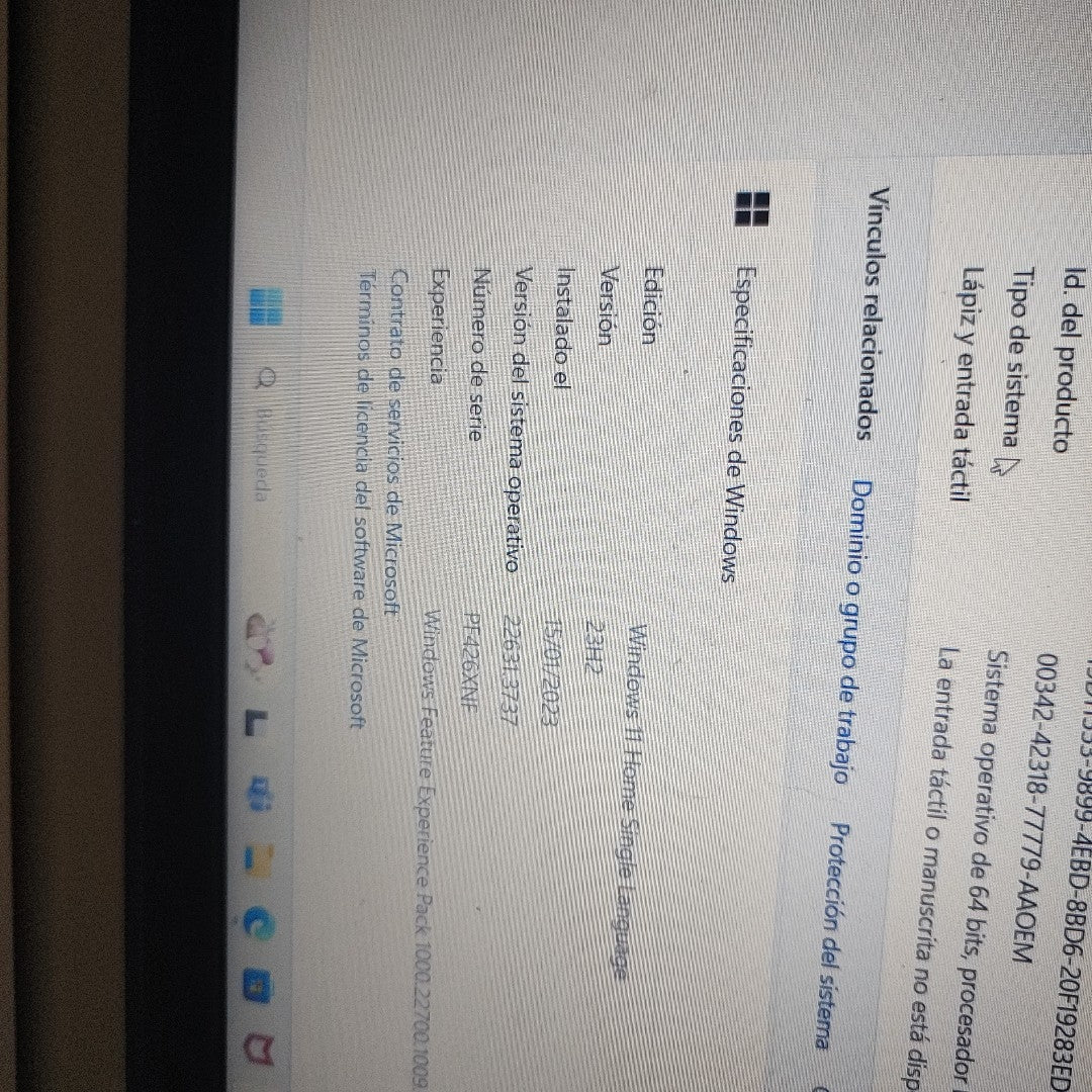 LAPTOP LENOVO IDEAPAD 3 15ALC6 (2023) 512 GB SSD 16 GB RAM (SEMINUEVO)