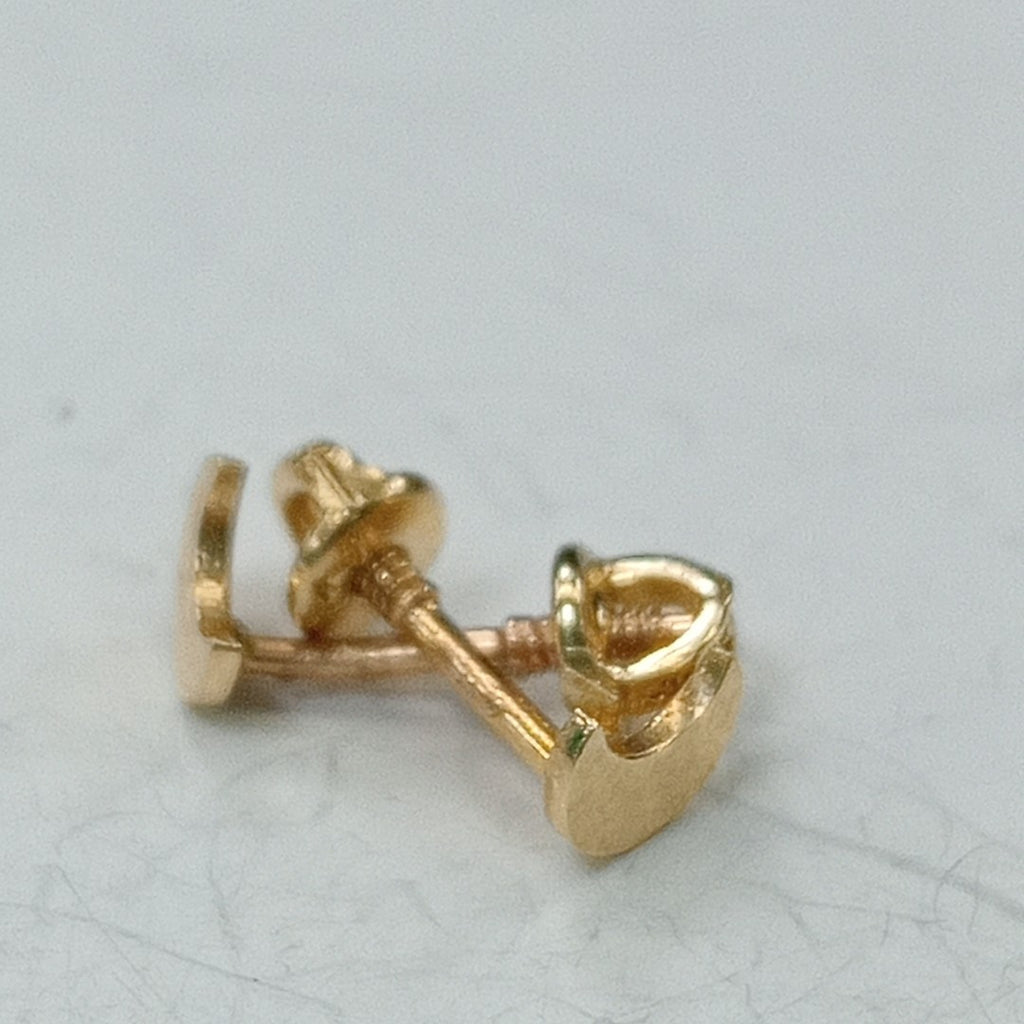 BROQUELES ORO 14K 1 (NUEVO)