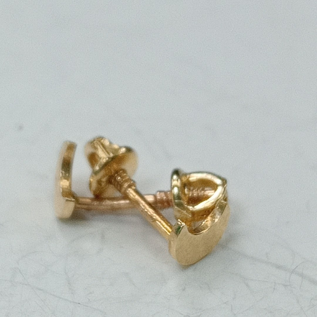BROQUELES ORO 14K 1 (NUEVO)