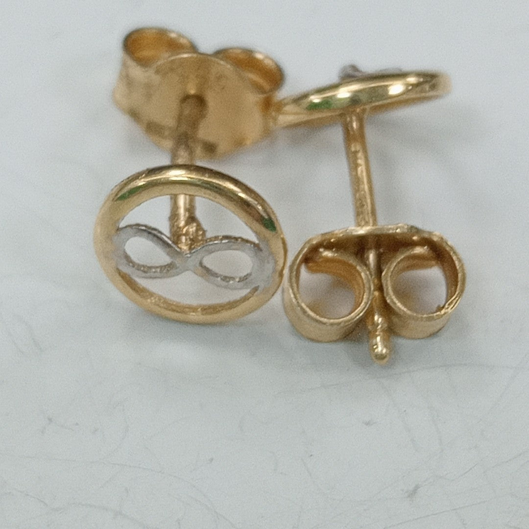 10176ARE20900B539 FRD25 ARETES ORO 14K 0.7GRS (NUEVO)