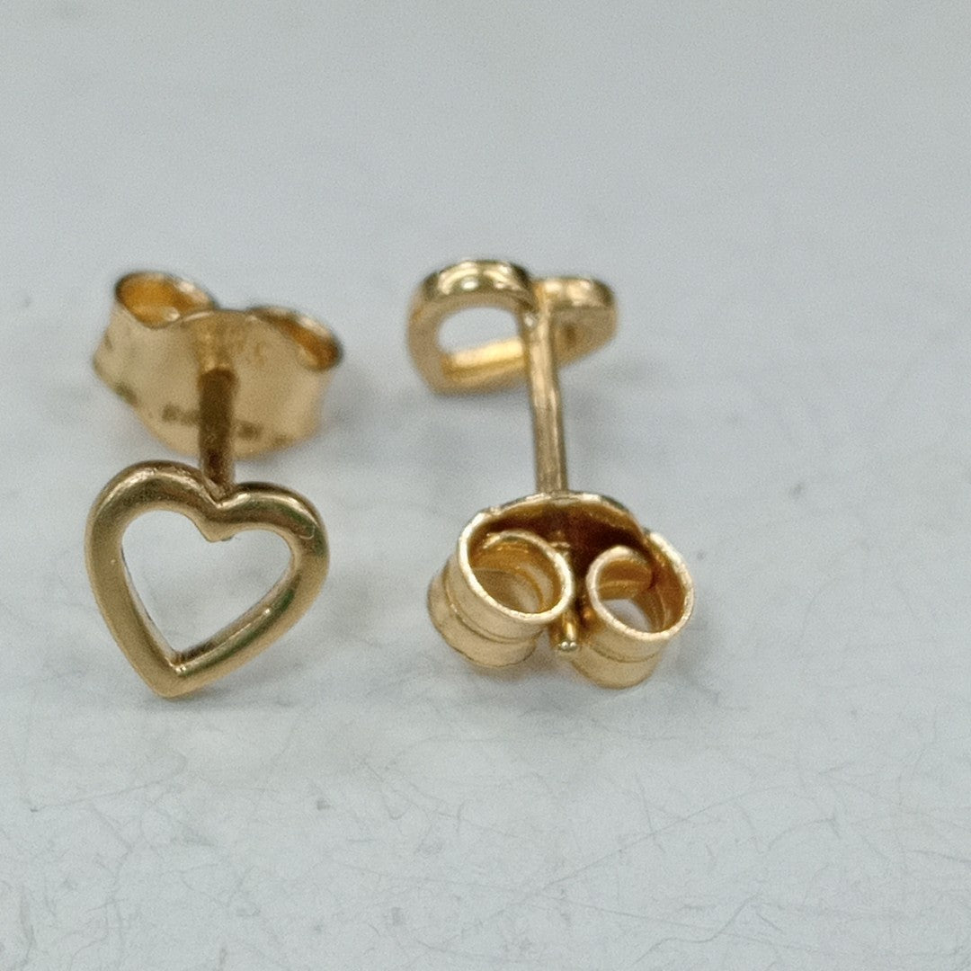 BROQUELES ORO 14K 0.9 GRS (NUEVO)