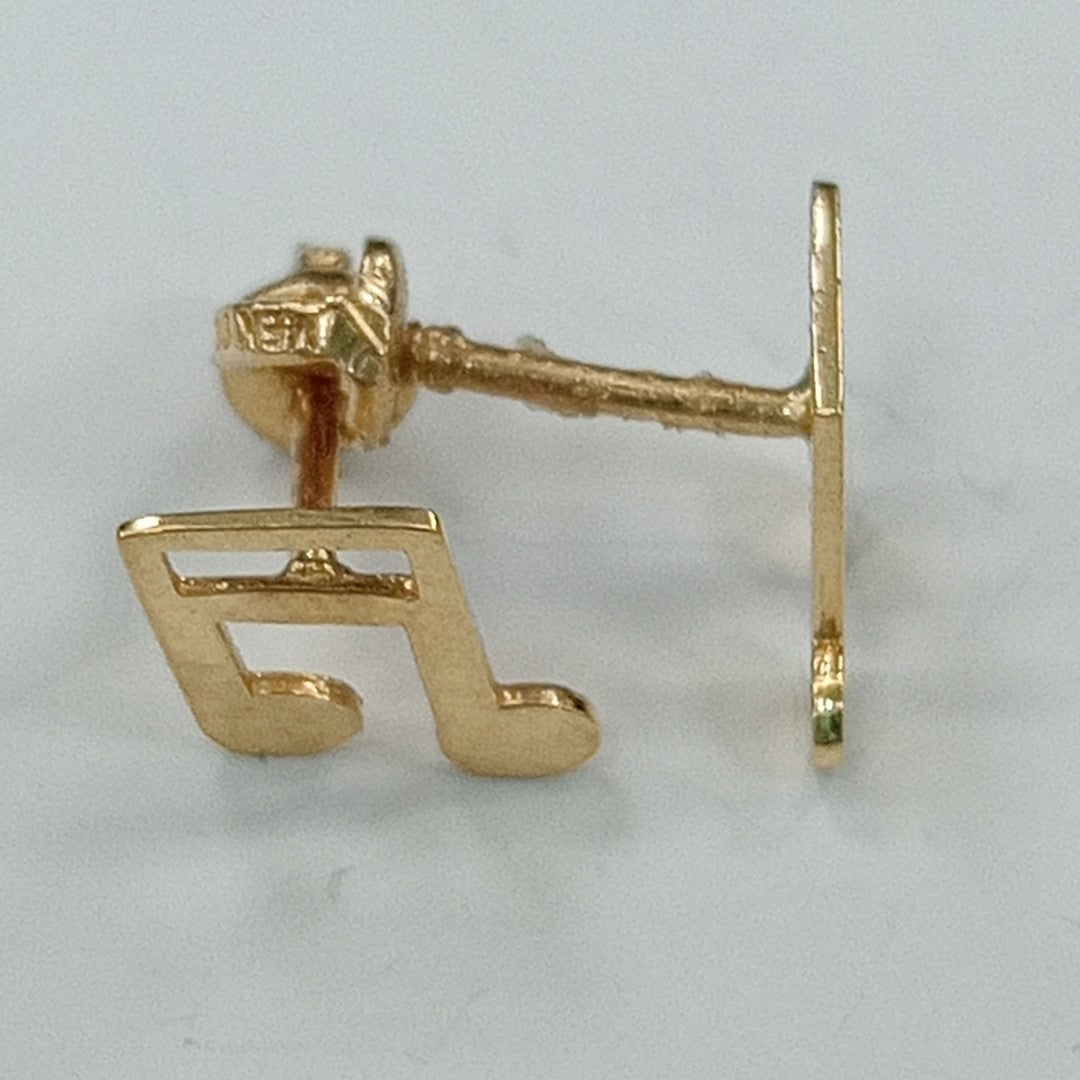 BROQUELES ORO 14K 1 (NUEVO)