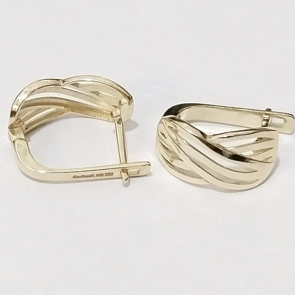 BROQUELES ORO 14K 3.6 (NUEVO)