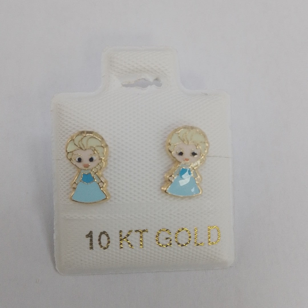 BROQUELES ORO 10K 1 (NUEVO)