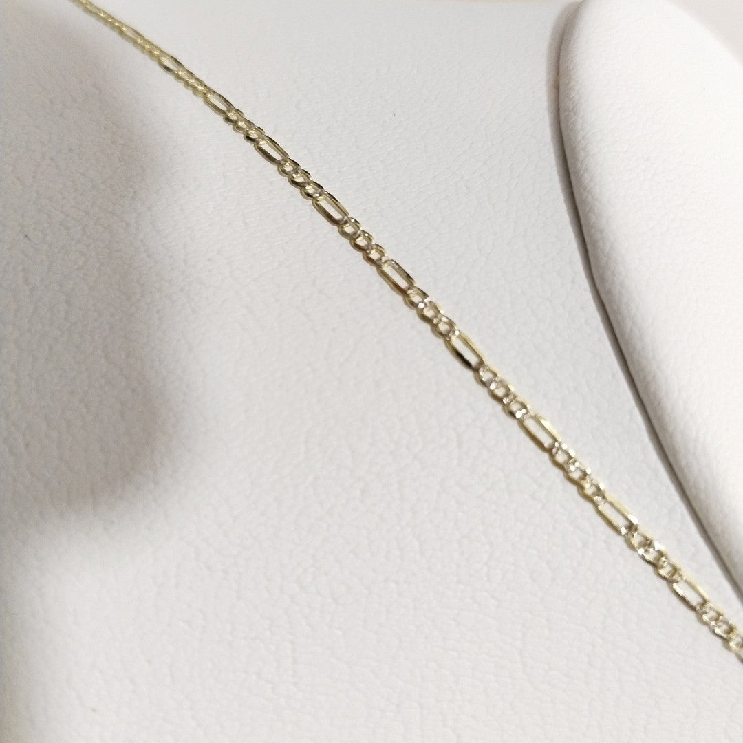 CADENAS CARTIER 3*1 DIAMANTADA ORO 14K 2 (NUEVO)