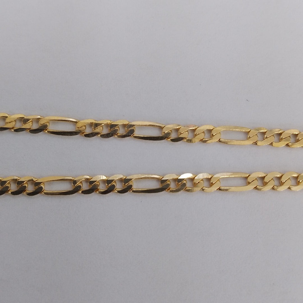 CADENAS CARTIER 3*1 AMARILLA ORO 14K 5.4 (NUEVO)