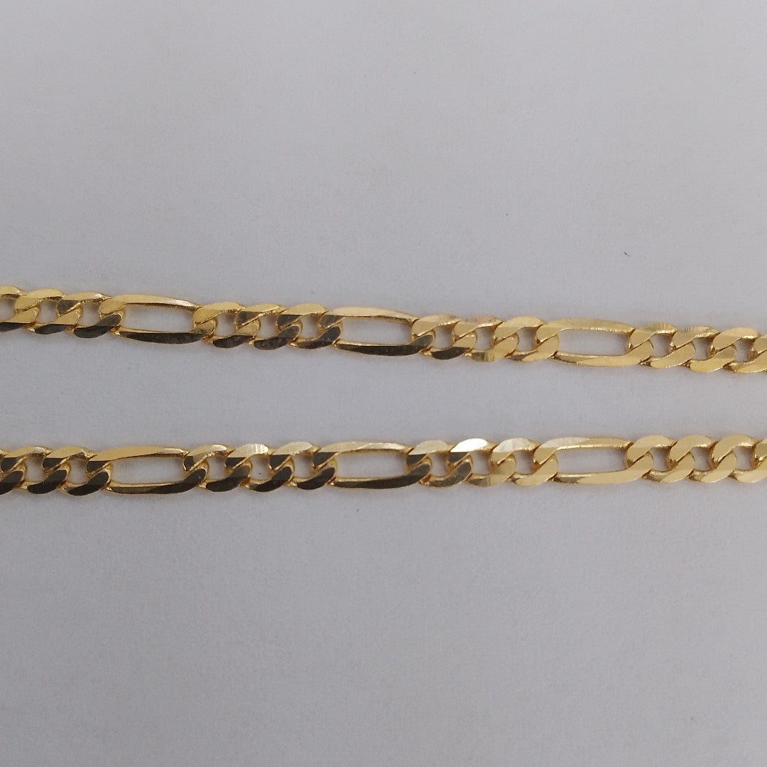 CADENAS CARTIER 3*1 AMARILLA ORO 14K 5.4 (NUEVO)