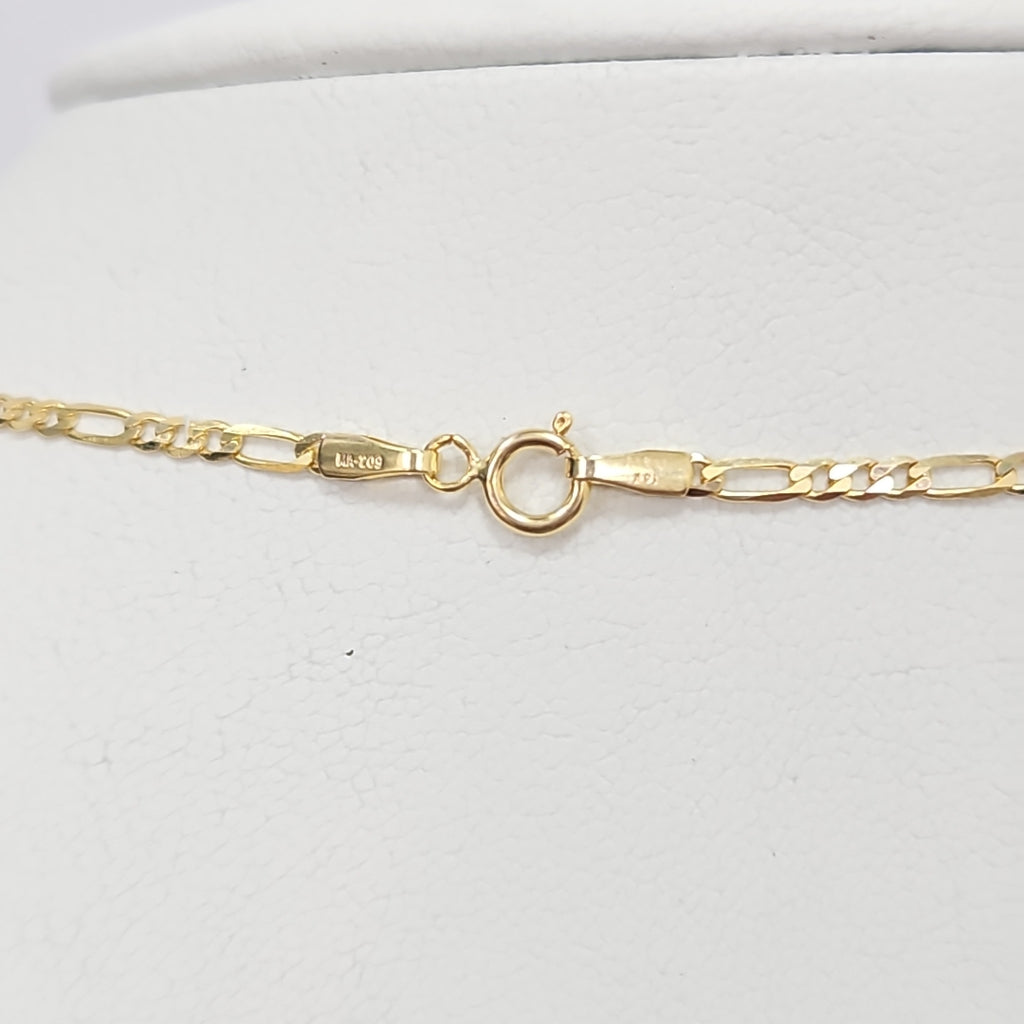 CADENAS CARTIER 3*1 AMARILLA ORO 14K 3.3 (NUEVO)