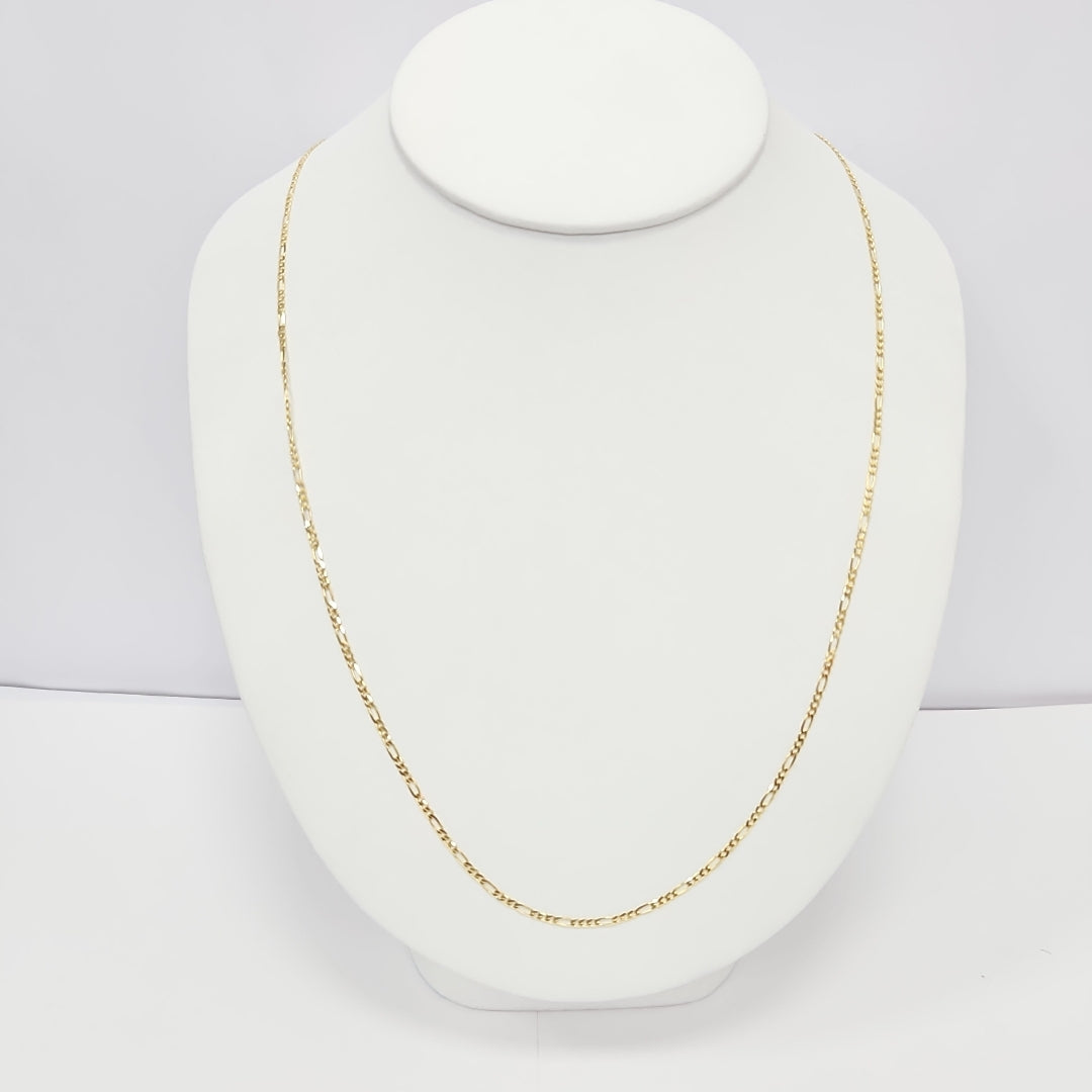 CADENAS CARTIER 3*1 AMARILLA ORO 14K 3.7 (NUEVO)