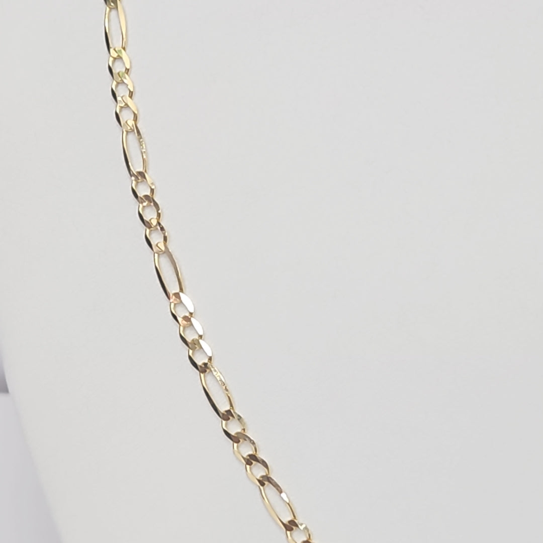CADENAS CARTIER 3*1 AMARILLA ORO 14K 7.8 (NUEVO)