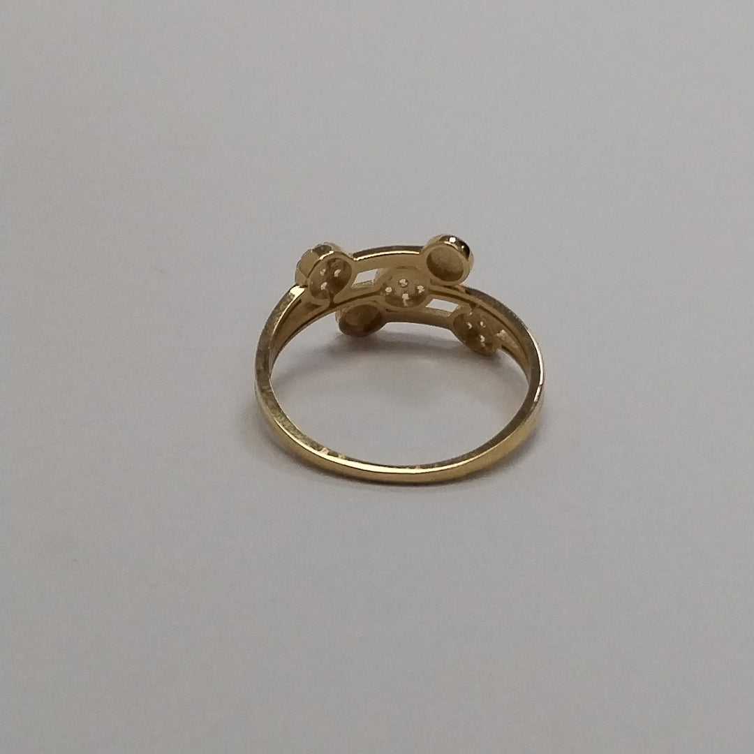 ANILLOS DAMA ORO 14K 2 (NUEVO)