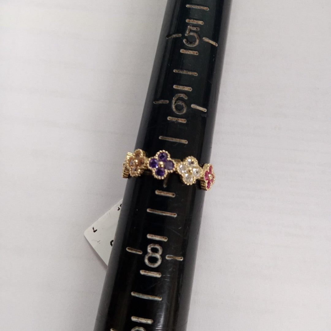 ANILLOS DAMA ORO 14K 2 (NUEVO)