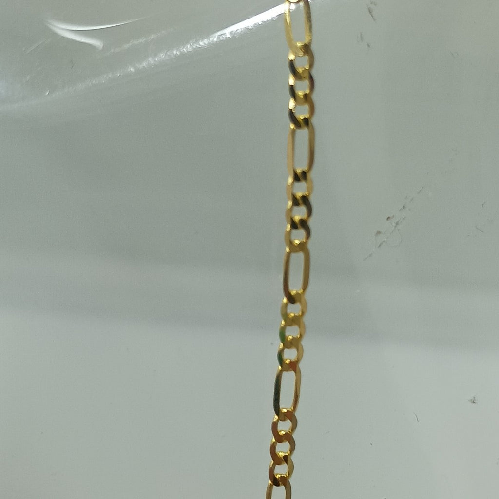 CADENAS CARTIER 3*1 AMARILLA ORO 14K 3.3 (NUEVO)