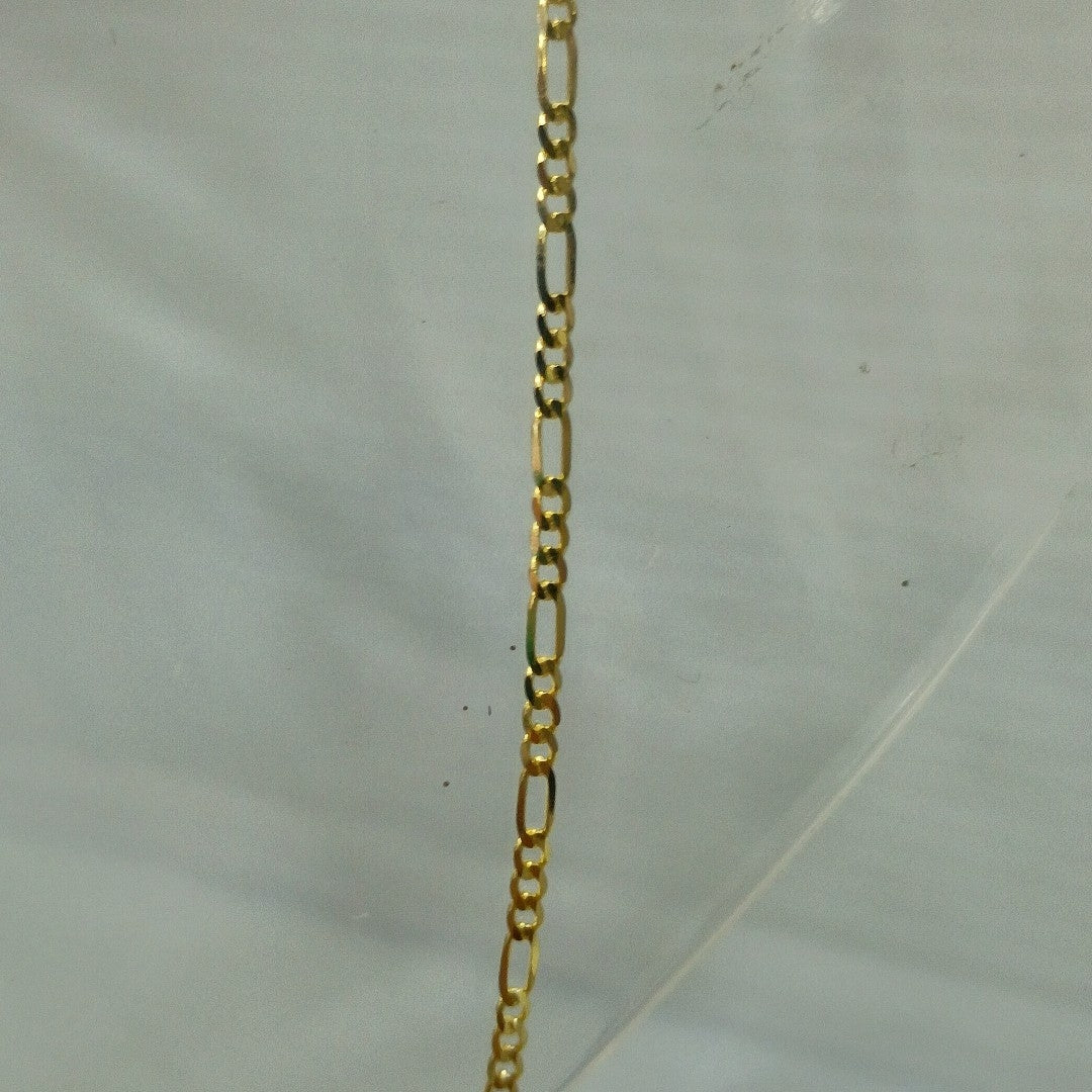 CADENAS CARTIER 3*1 AMARILLA ORO 14K 3.4 (NUEVO)