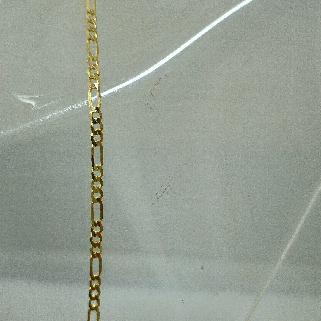 CADENAS CARTIER 3*1 AMARILLA ORO 14K 3.3 (NUEVO)