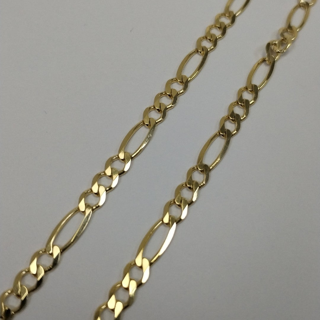 CADENAS CARTIER 3*1 AMARILLA ORO 14K 11.7 (NUEVO)