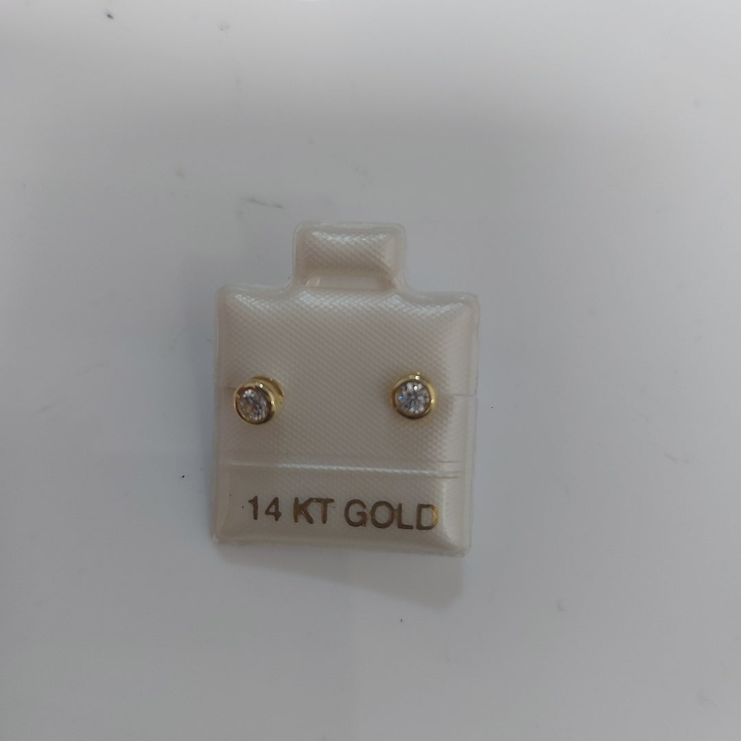 BROQUELES ORO 14K 0.8 (NUEVO)