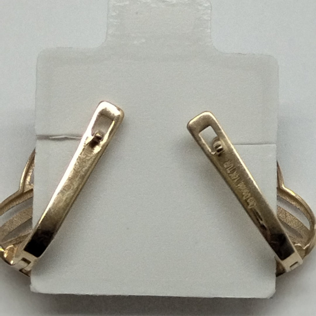 BROQUELES ORO 14K 3.7 (NUEVO)