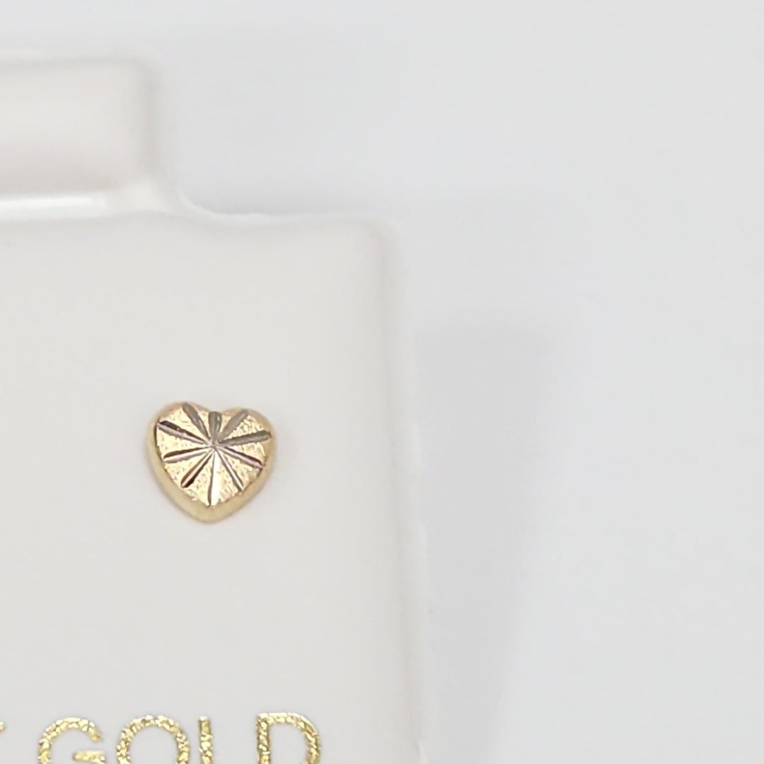 BROQUELES ORO 14K 1 (NUEVO)