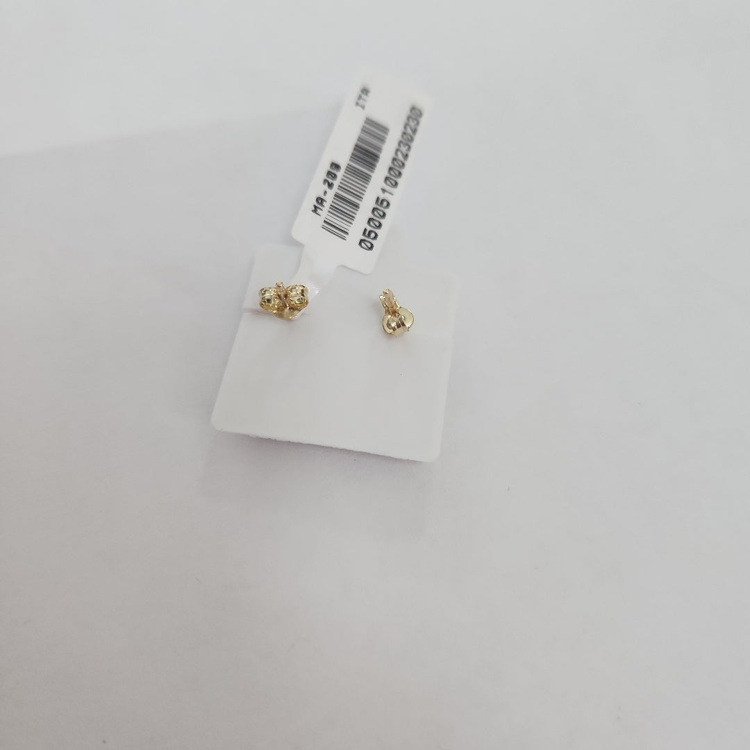 BROQUELES ORO 14K 1.1 (NUEVO)