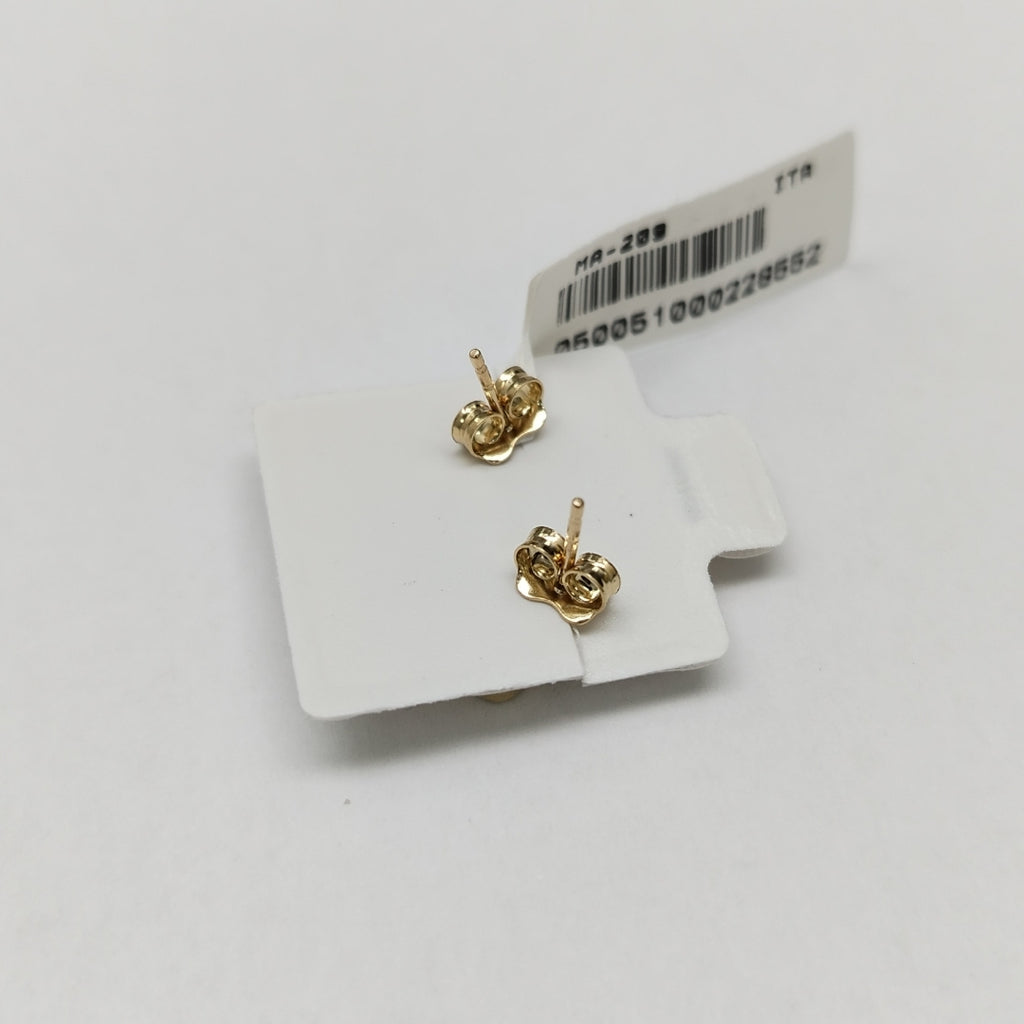 BROQUELES ORO 14K 1.2 (NUEVO)