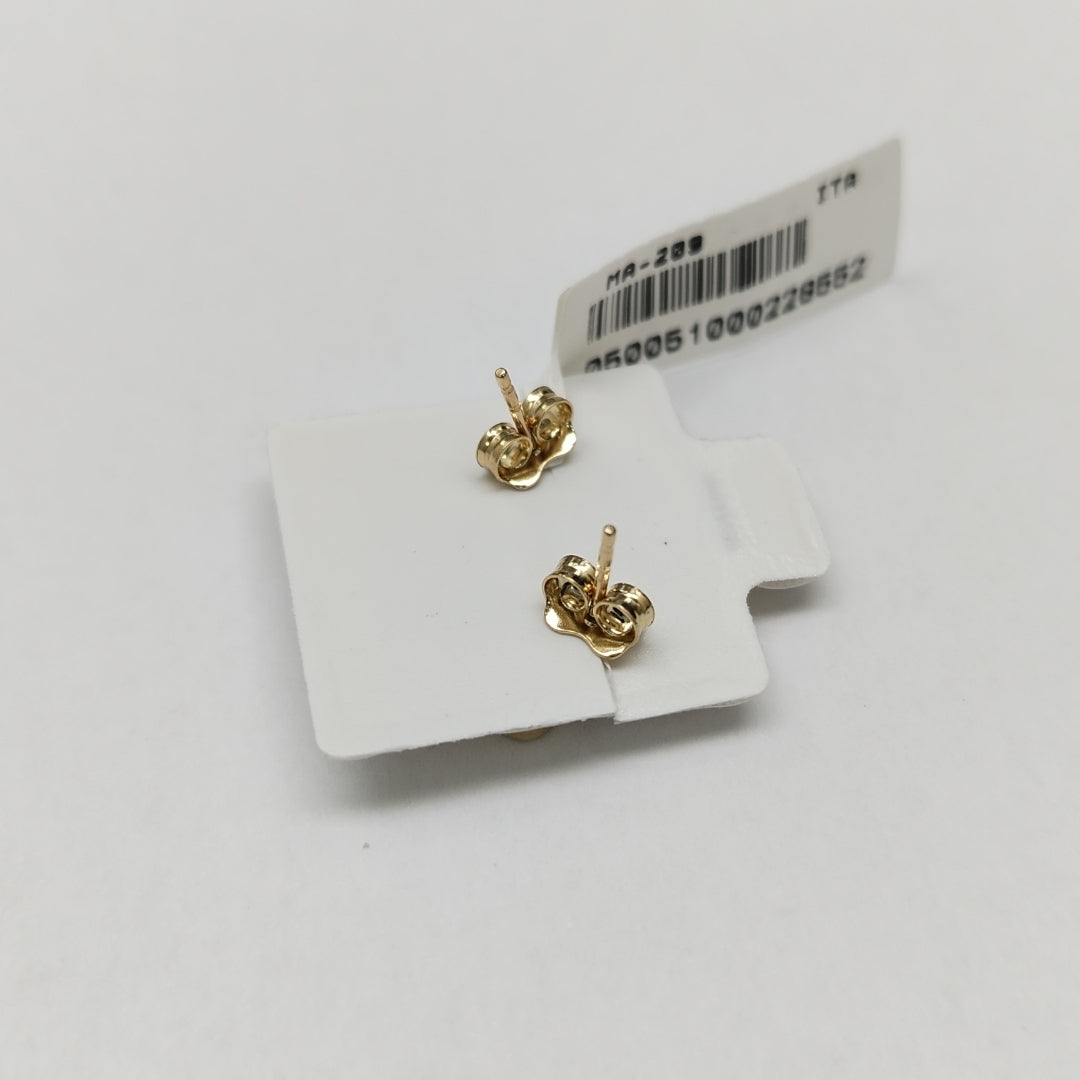 BROQUELES ORO 14K 1.2 (NUEVO)